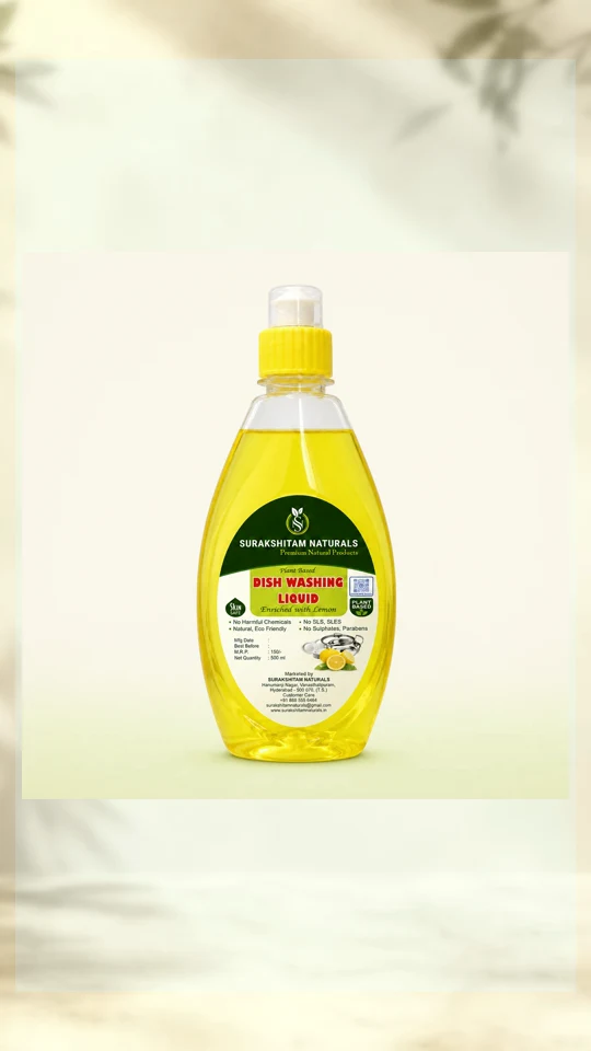 Natural Dishwashing Liquid