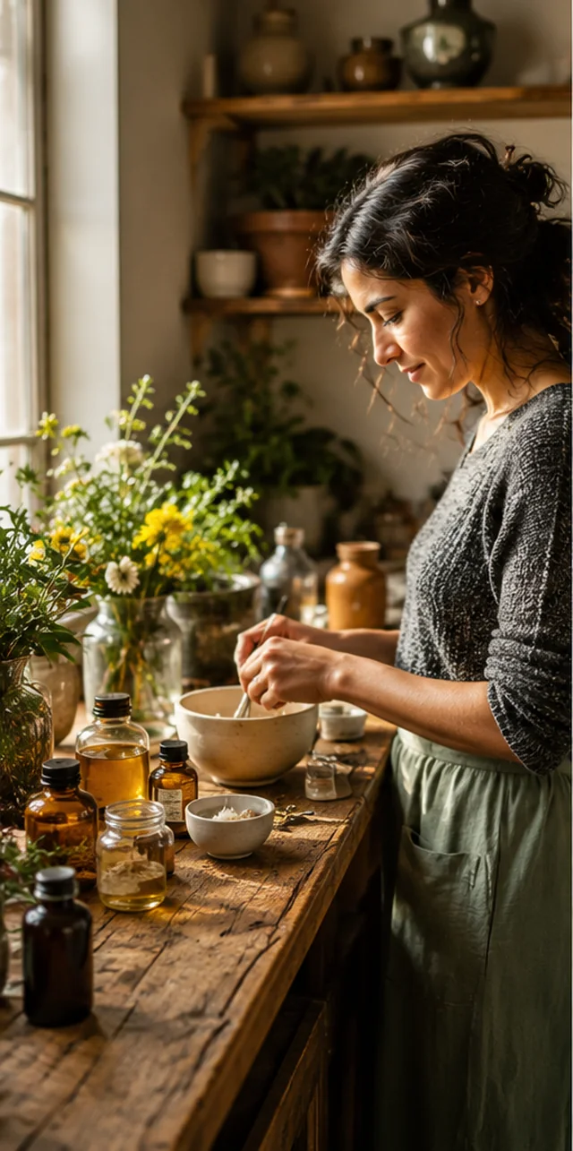 In the founder's kitchen