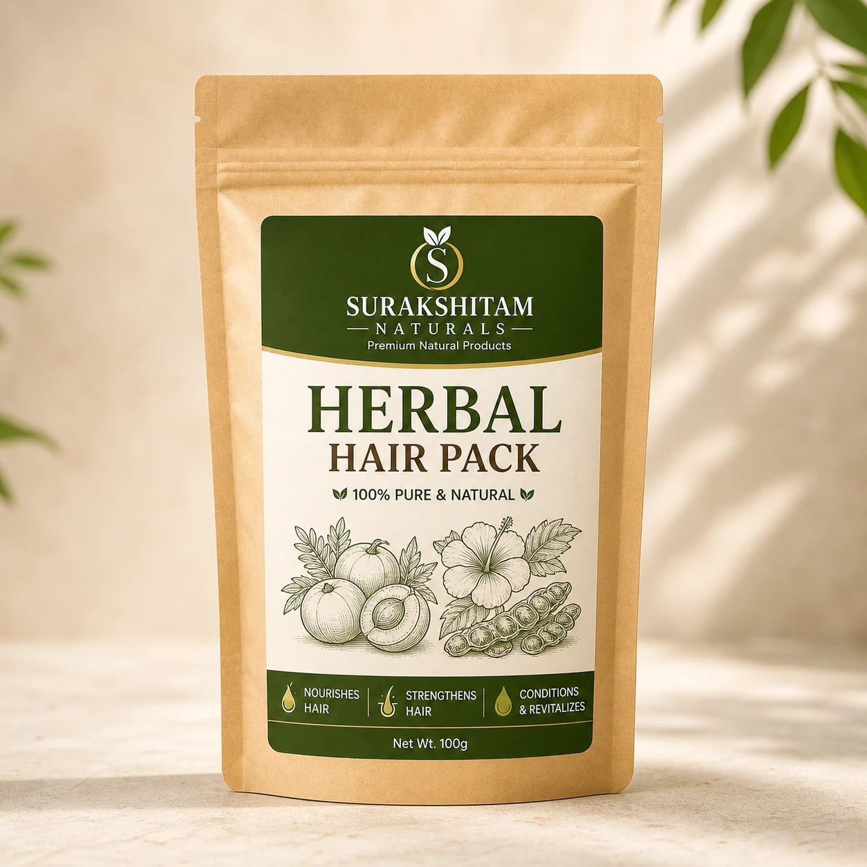 Herbal Hair Pack