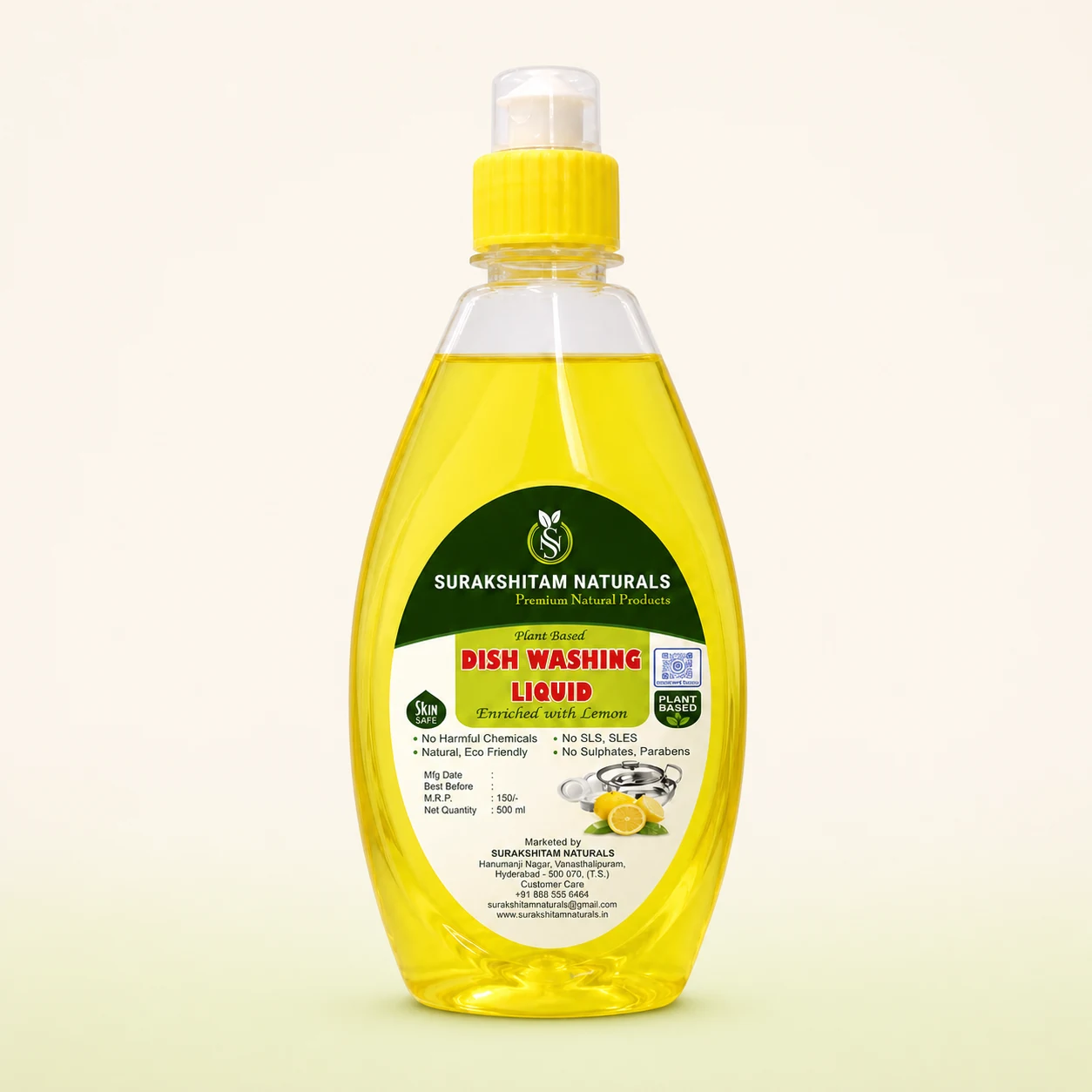 Natural Dishwash Liquid